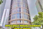 Dijual Office Space Menara Sudirman Luas 218m2 Lokasi SCBD Senayan