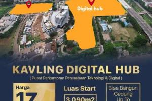 Dijual Kavling Komersial Digital Hub, Jln Damai Foresta, BSD City