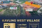 Dijual Kavling Komersial West Village, Jln BSD Raya Pusat, BSD City