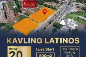 Dijual Kavling Komersial Latinos di Jln Raya Rawa Buntu, BSD City