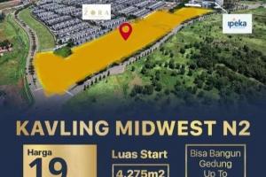 Dijual Kavling Komersial BSD City, Kavling Midwest N2, Jln BSD Boulevard Utara