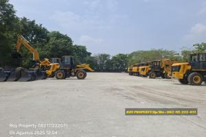 Disewakan Tanah di Cakung Cilincing 1.5 Ha Open Yard Full Cor Beton