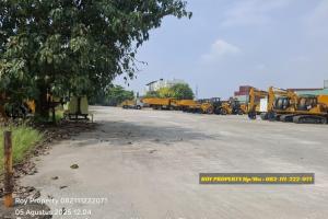 Disewakan Tanah Open Yard di Cakung Cilincing 1.5 Ha Full Cor Beton Siap Pakai