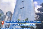 Dijual Office Space World Capital Tower CBD Mega Kuningan Luas 118m² Prime Location