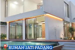 Dijual Rumah Jati Padang Modern Tropical Lokasi Strategis Nyaman Akses 2 Mobil