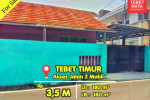 Dijual Rumah Tebet Timur Hitung Tanah Lokasi Strategis Jalan 2 Mobil