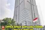 Dijual Office Space Sopo Del Tower CBD Mega Kuningan Luas 270m² Prime Location